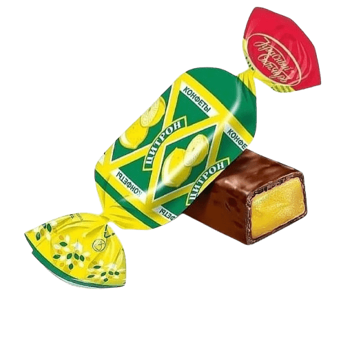 (043) Citron (Red October) - PLANET OF SWEETS - Praline - 100g - 043