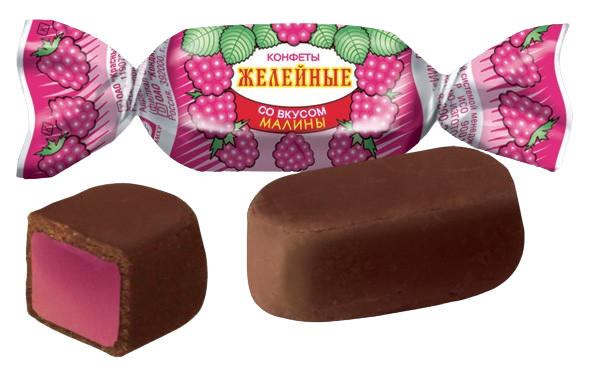 (462) Jelly with raspberry flavour