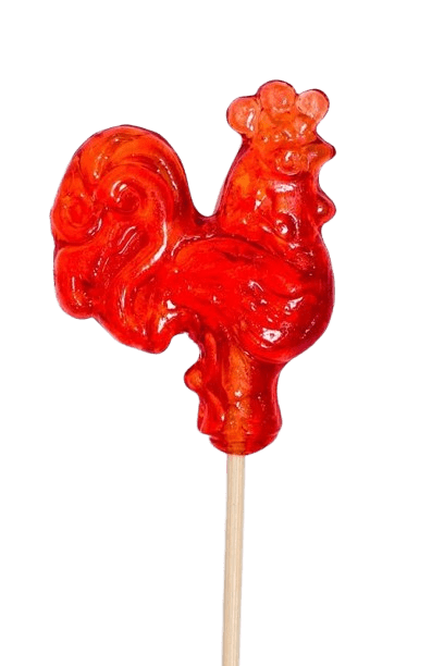(642) Sibirskiy Petushok lollipop 24 gr - PLANET OF SWEETS - 24g - 642