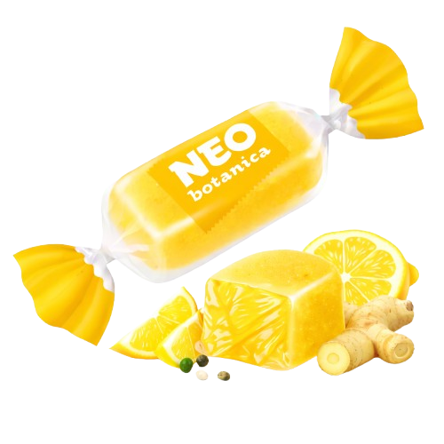 (873) Neo Botanica Lemon Ginger Jelly Candies 100g