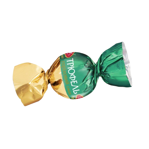 AVK Truffle Hazelnut – Ukrainian truffle candy with milk chocolate and hazelnut aroma – melt-in-your-mouth Belgian-style confection