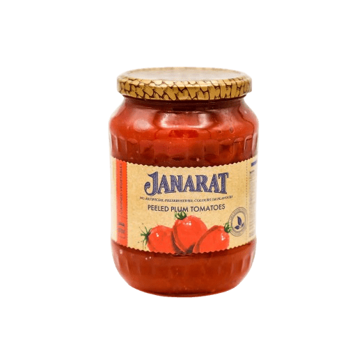 (K007) Armenian Peeled Plum Tomatoes Janarat 670g - PLANET OF SWEETS - 670g - K007