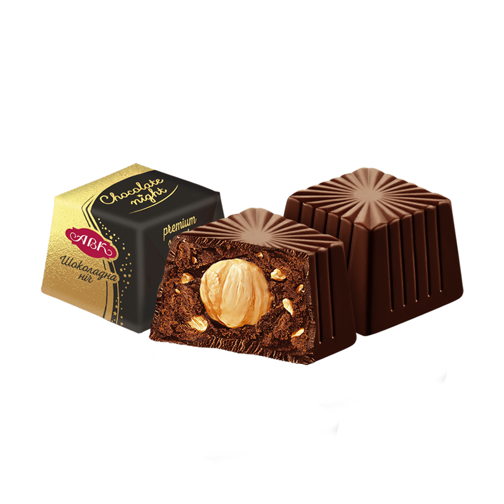 (UA075) Chocolate night dark chocolate - PLANET OF SWEETS - 100g - UA075