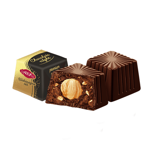 (UA075) Chocolate night dark chocolate - PLANET OF SWEETS - 100g - UA075