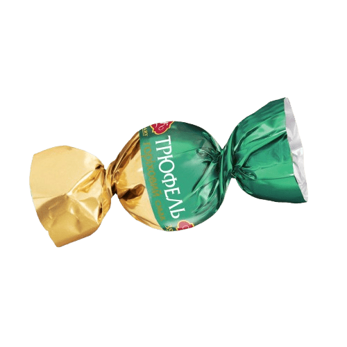 (UA077)Truffle with nut flavour - PLANET OF SWEETS - 100g - UA077