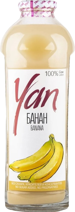 (L016) Yan Banana Juice, 930 ml