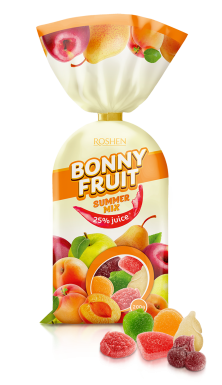 (UA024) Bonny-fruit summer mix jelly candies (200 pack)