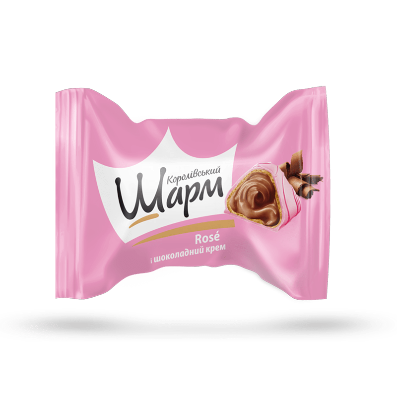 (UA07) Royal charm Rosé / chocolate cream - PLANET OF SWEETS - 100g - UA007