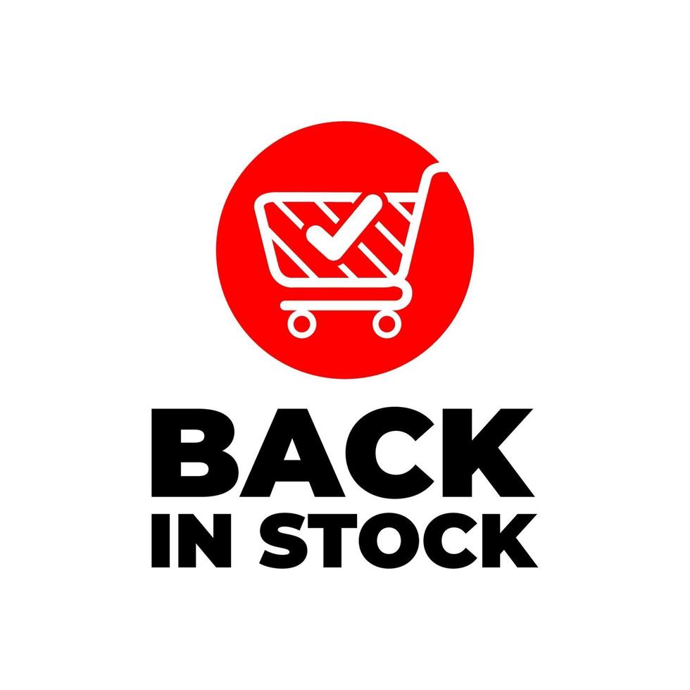 BACK IN STOCK / Снова в продаже