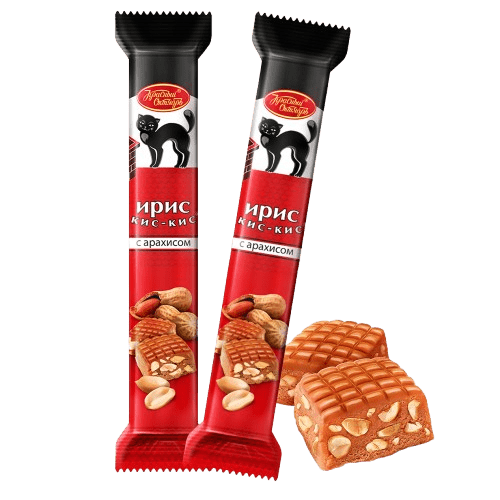 (794) Kis - Kis Toffee with Milk Flavor and Peanuts - PLANET OF SWEETS - 90g - 794