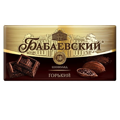 (822) Babaevsky Dark Chocolate, 90g - PLANET OF SWEETS - 90g - 822