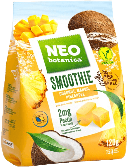 (832) Neo Botanica Smoothie - PINEAPPLE, MANGO, COCONUT 120g - PLANET OF SWEETS - 120g - 832