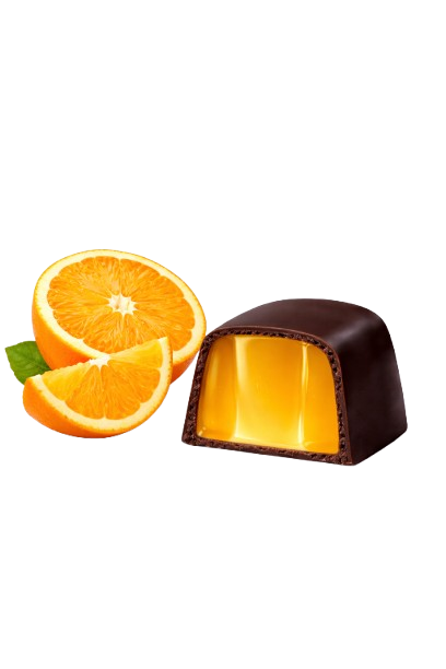 (862) Bon Roll CHOCONOLAS MILK ORANGE 100g
