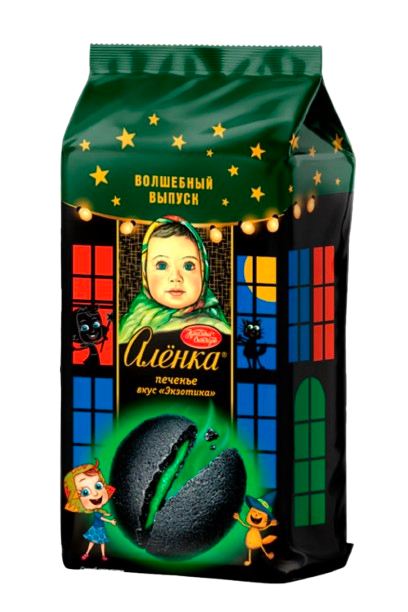 (879) Alenka Butter Cookies with Exotic-Flavoured Filling – 120g