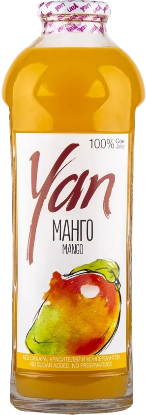 (L018) Yan Mango Juice, 930 ml