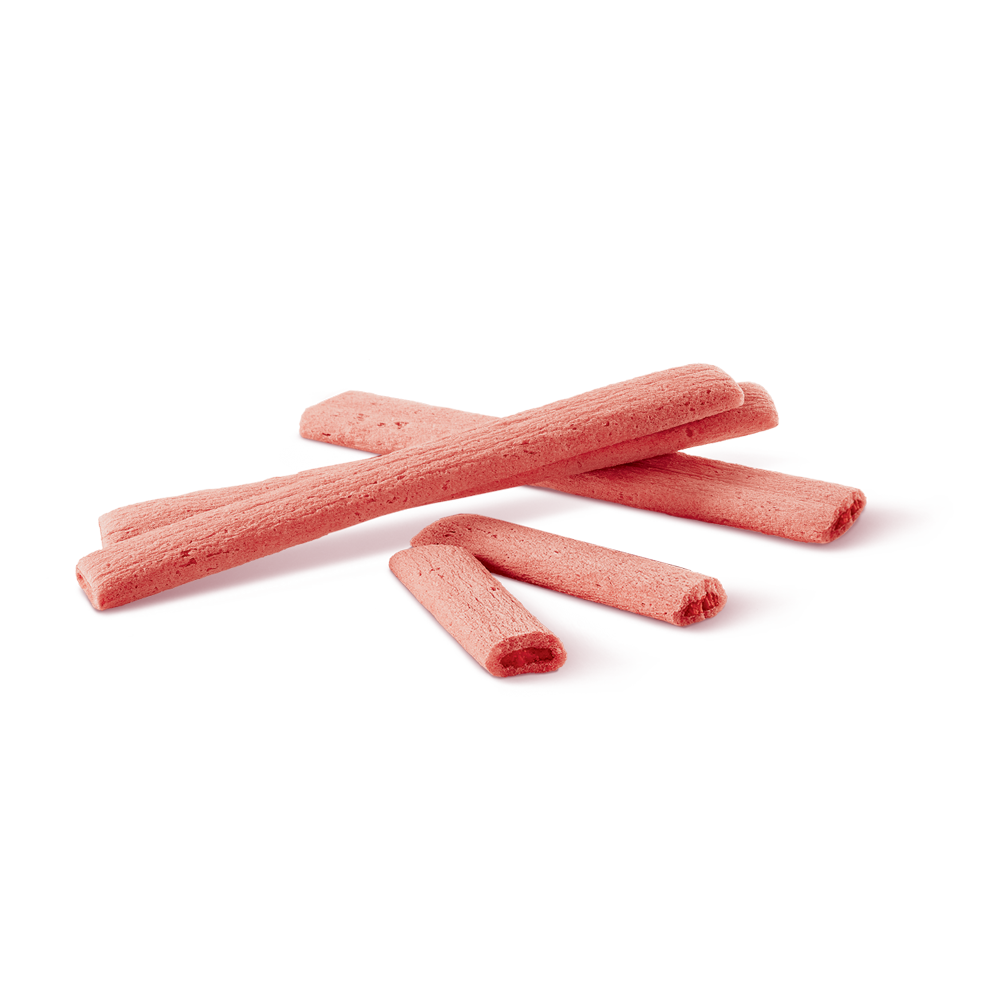 AVK BAM-BUK Strawberry & Cream – Ukrainian chocolate candies with wafer and strawberry cream filling