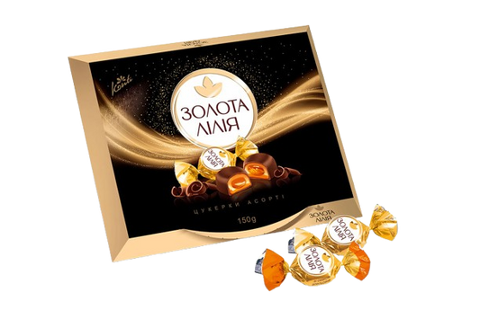 (UA290) Candies “Golden Lily” Assorted 150g