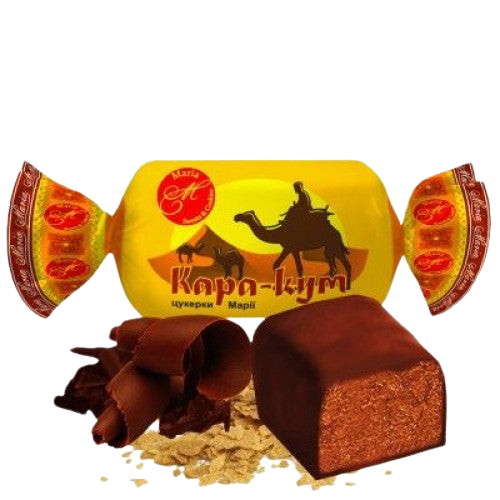 Maria Karavan – Ukrainian praline candies with vanilla flavour and crispy wafer crumbs – creamy and crunchy sweets from TM Maria