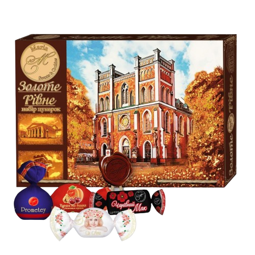 (UA289) Souvenir Candy Set “Golden Rivne” 500g
