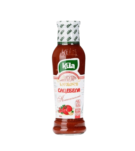 (S002) Satsebeli sauce "Classic", Kula, 345 g, Georgia - PLANET OF SWEETS - 345g - S002