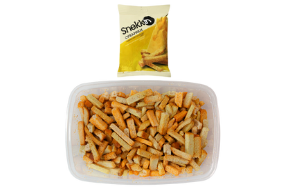 Snekkin wheat-rye croutons cheese flavor 210g – Ukrainian crispy snacks