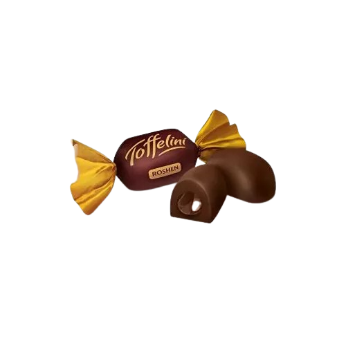 (UA280)  Toffelini with chocolate filling.
