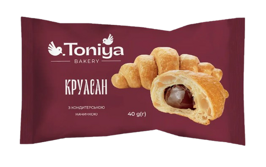 (UA276) Croissant Toniya with chocolate filling 40g