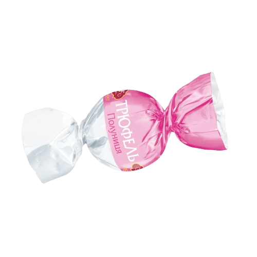 (UA086) Truffle strawberry flavour 1KG package - PLANET OF SWEETS - 1000g - 1KGUA086