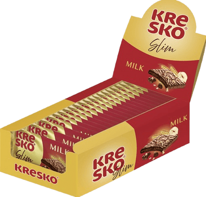 (UA275) KRESKO slim Міlк, 21g X 2 PCS - PLANET OF SWEETS - 42g - UA275