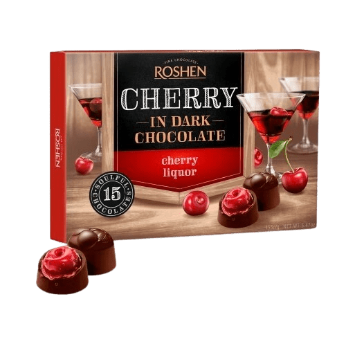 (UA285) Roshen Shooters Cherry liqueur 150g.