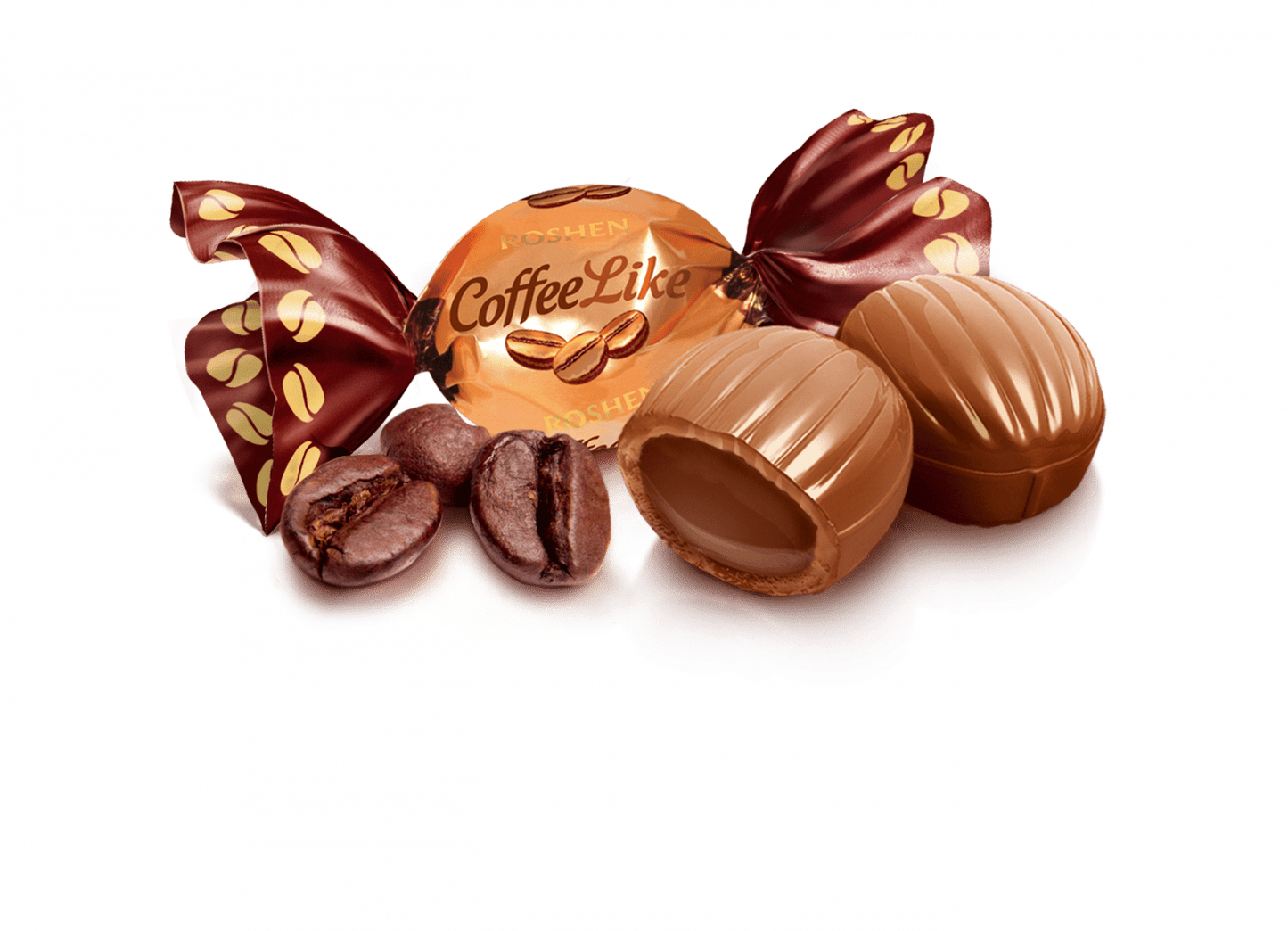 (UA017) Roshen Coffee Like 1KG package.