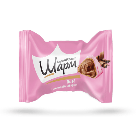 (UA07) Royal charm Rosé / chocolate cream - PLANET OF SWEETS - 100g - UA007